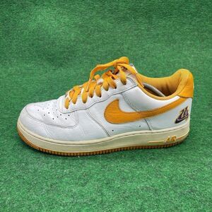 Nike Air Force 1 Retro Low Los Angeles White orange Men's Size 9